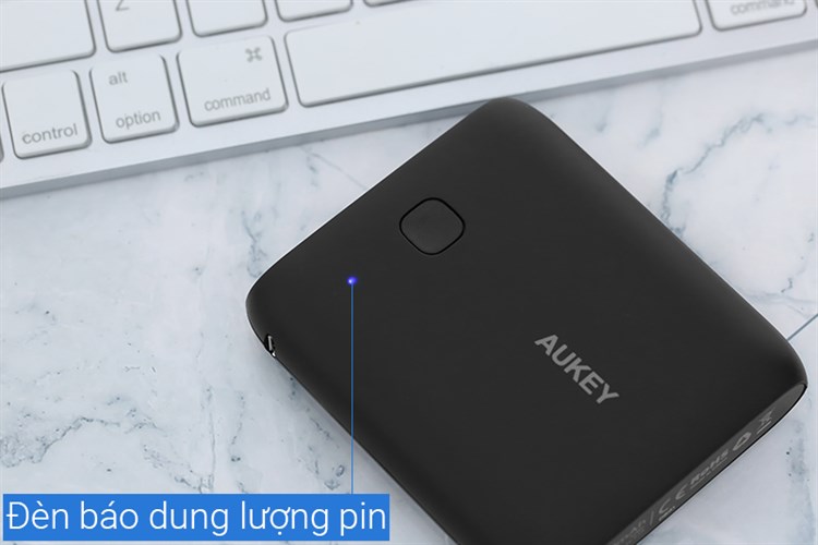 Pin sạc dự phòng 10.000 mAh AUKEY PB-N42 Màu Đen