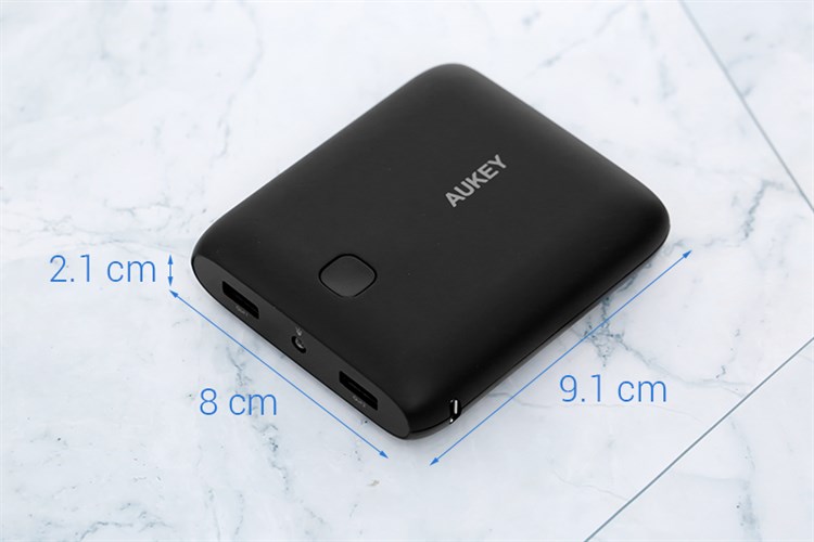 Pin sạc dự phòng 10.000 mAh AUKEY PB-N42 Màu Đen