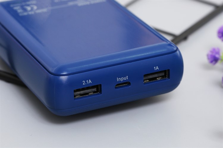 Pin sạc dự phòng Polymer 10.000 mAh 10.5W AVA PA W11 Màu Xanh Navy