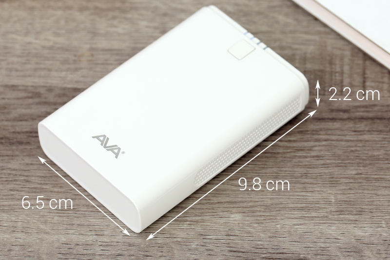 Pin sạc dự phòng 7.500 mAh AVA DS630-WB Màu Trắng