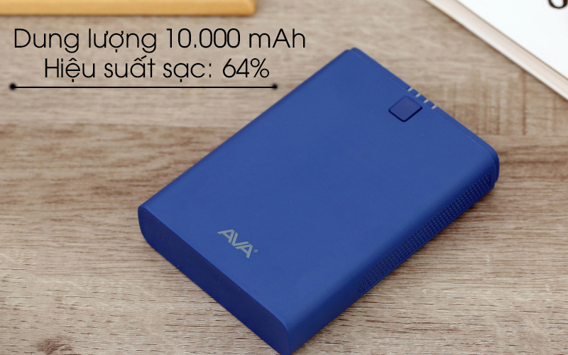 Pin sạc dự phòng 10000mAh AVA DS629-WB chính hãng, giá rẻ
