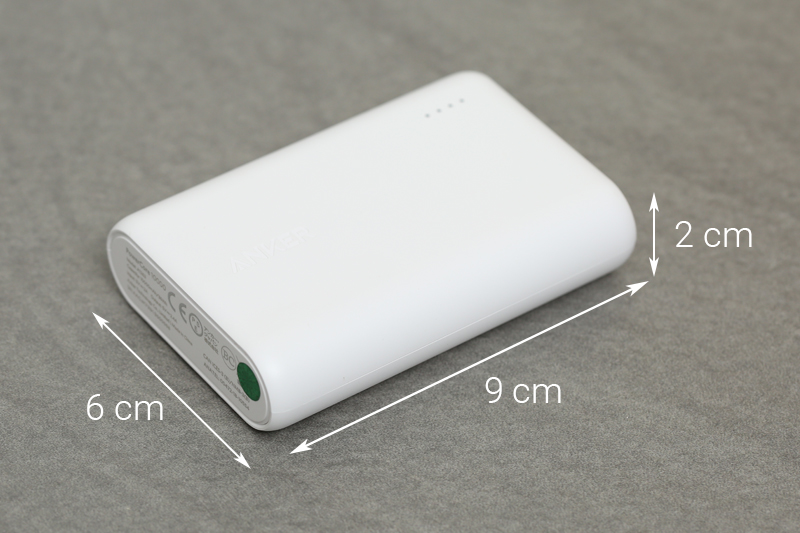 Pin sạc dự phòng 10.000 mAh Anker PowerCore A1263 Màu Trắng