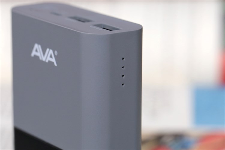 Pin sạc dự phòng Polymer 10.000 mAh AVA Pilot Màu Xám