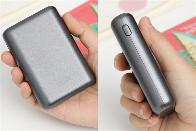 Pin sạc dự phòng 7.500 mAh AVA LA 10K-1 Màu Xám