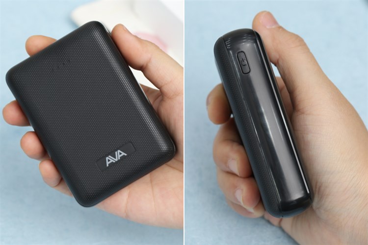 Pin sạc dự phòng Polymer 10.000mAh AVA PA W11 X Màu Đen