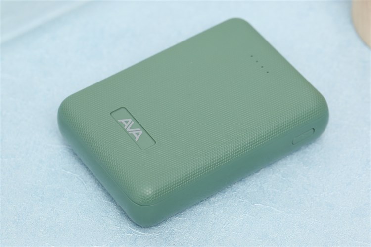 Pin sạc dự phòng Polymer 10.000mAh AVA PA W11 X Màu Xanh rêu