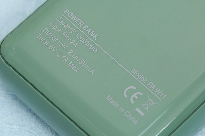 Pin sạc dự phòng Polymer 10.000mAh AVA PA W11 X Màu Xanh rêu