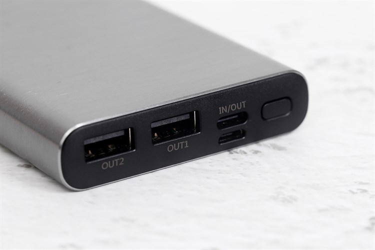 Pin sạc dự phòng Polymer 10.000 mAh Type C 12W Xmobile PJ JP190ST Màu Xám