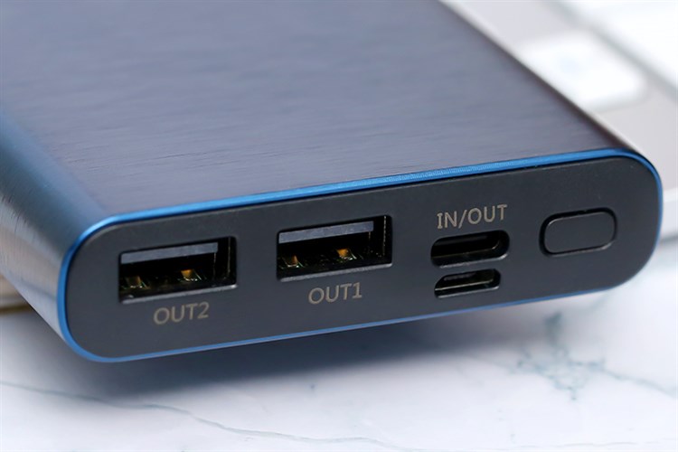 Pin sạc dự phòng Polymer 10.000 mAh Type C 12W Xmobile PJ JP190ST Màu Xanh dương đậm