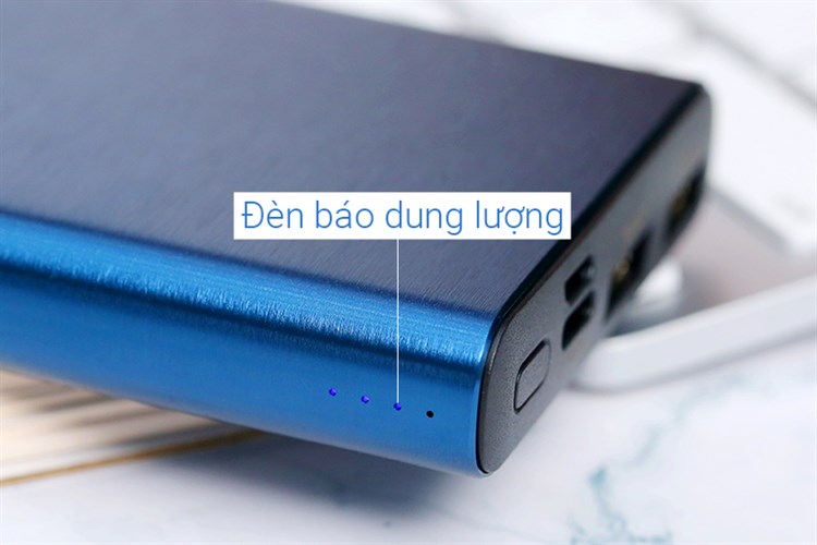 Pin sạc dự phòng Polymer 10.000 mAh Type C 12W Xmobile PJ JP190ST Màu Xanh dương đậm