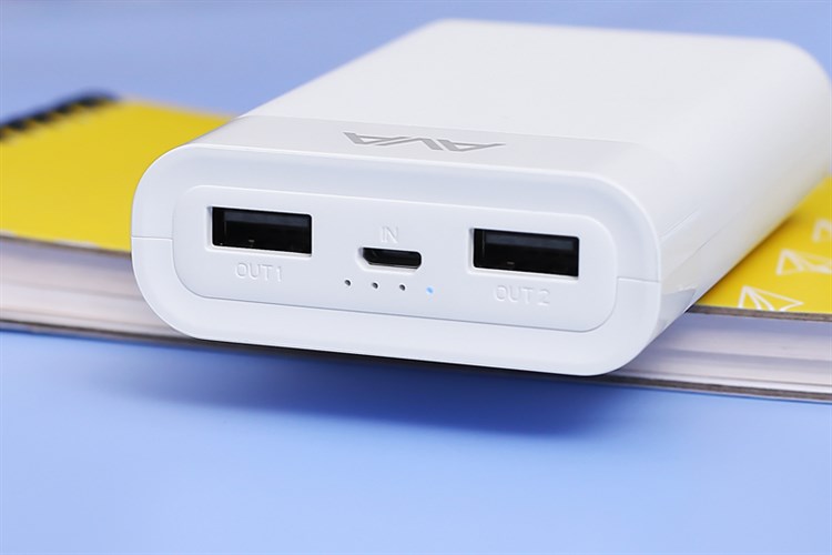 Pin sạc dự phòng 7.500 mAh 10W AVA LJ JP195 Màu Trắng
