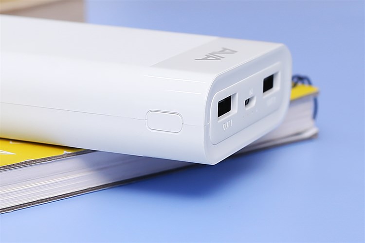 Pin sạc dự phòng 7.500 mAh 10W AVA LJ JP195 Màu Trắng