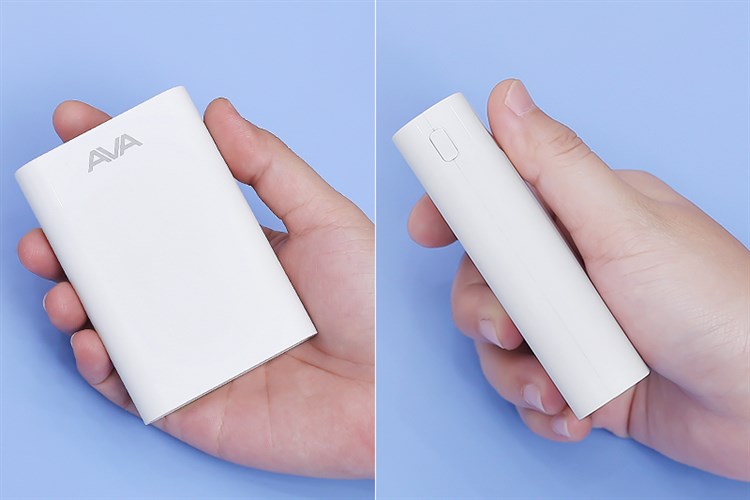 Pin sạc dự phòng 7.500 mAh 10W AVA LJ JP195 Màu Trắng