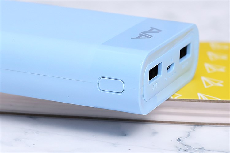 Pin sạc dự phòng 7.500 mAh 10W AVA LJ JP195 Màu Xanh Dương