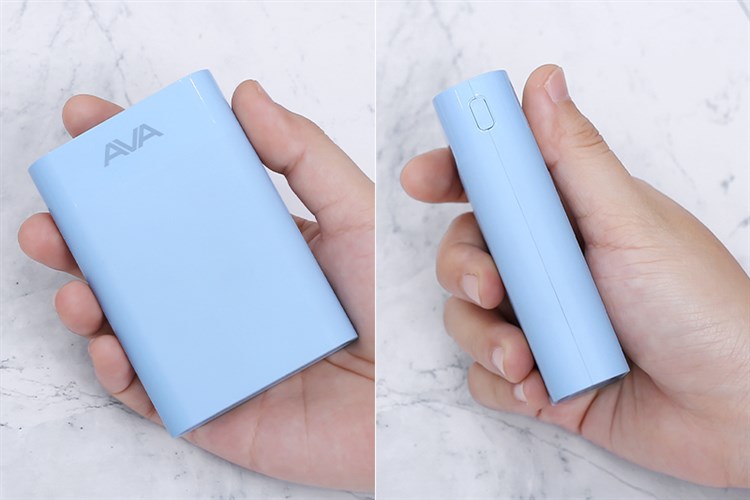 Pin sạc dự phòng 7.500 mAh 10W AVA LJ JP195 Màu Xanh Dương