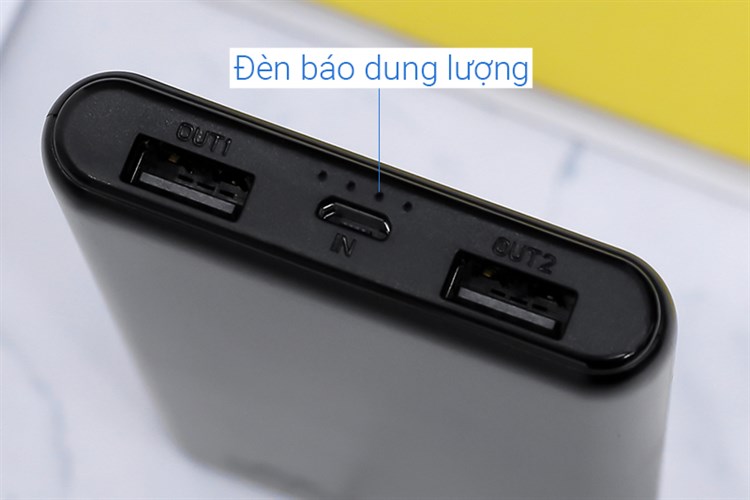 Pin sạc dự phòng Polymer 10.000 mAh 10W AVA PJ JP196 Màu Đen