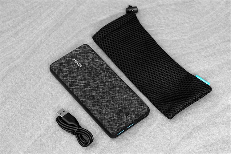 Pin sạc dự phòng Polymer 20.000 mAh Type C Anker PowerCore Metro Essential A1268 Màu Đen