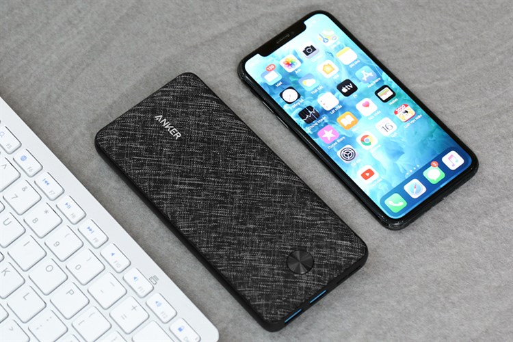 Pin sạc dự phòng Polymer 20.000 mAh Type C Anker PowerCore Metro Essential A1268 Màu Đen