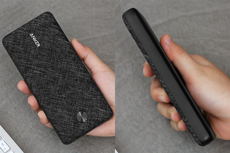 Pin sạc dự phòng Polymer 20.000 mAh Type C Anker PowerCore Metro Essential A1268 Màu Đen