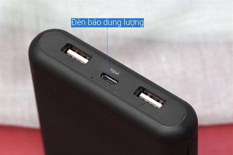 Pin sạc dự phòng 10.000 mAh 10.5W AVA LA Y65 Màu Đen