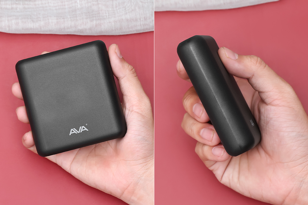 Pin sạc dự phòng 10.000 mAh 10.5W AVA LA Y65 Màu Đen