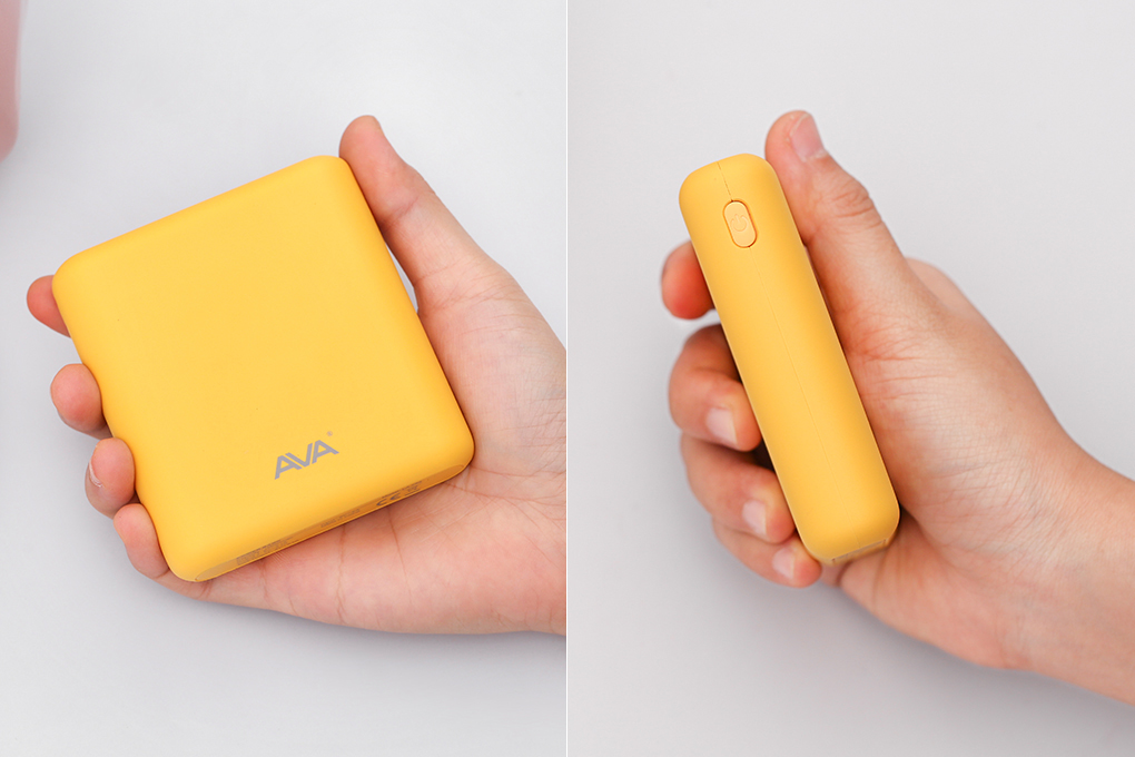 Pin sạc dự phòng 10.000 mAh 10.5W AVA LA Y65 Màu Vàng