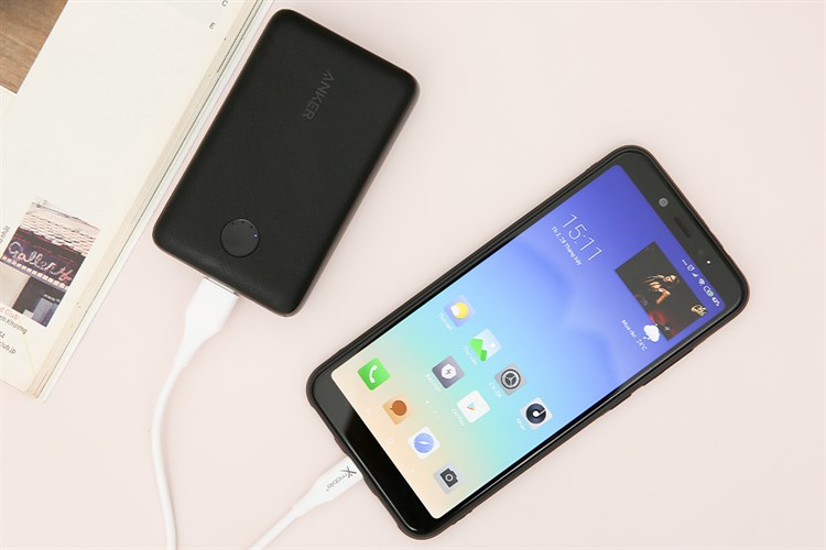 Pin sạc dự phòng 10.000 mAh Anker PowerCore Select A1223 Màu Đen