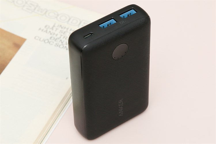 Pin sạc dự phòng 10.000 mAh Anker PowerCore Select A1223 Màu Đen