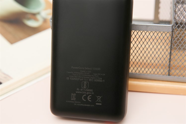 Pin sạc dự phòng 10.000 mAh Anker PowerCore Select A1223 Màu Đen