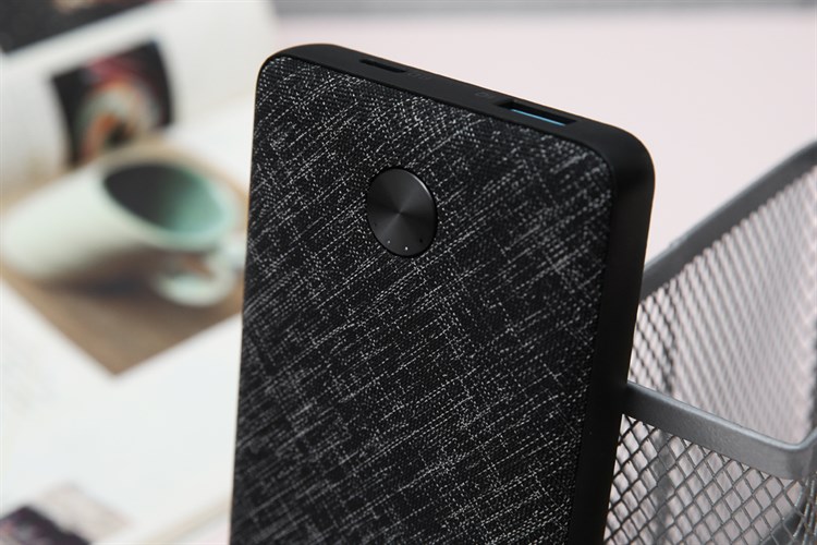 Pin sạc dự phòng Polymer 20.000 mAh Type C PD Anker PowerCore Essential A1281 Fabric Màu Đen