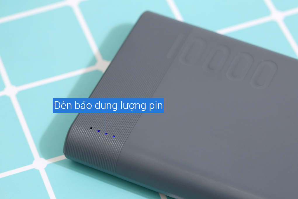 Pin sạc dự phòng Polymer 10.000 mAh AVA PJ JP207 Màu Xám