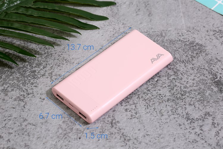 Pin sạc dự phòng Polymer 10.000 mAh AVA PJ JP207