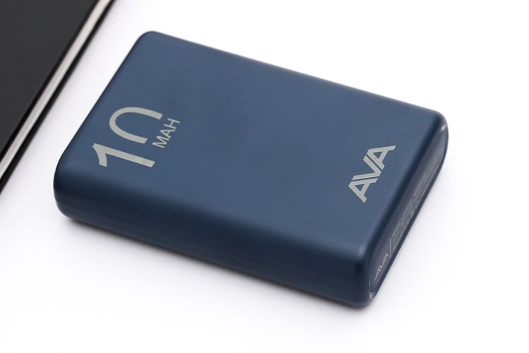 Pin sạc dự phòng Polymer 10.000 mAh AVA PJ JP191S Màu Xanh Navy