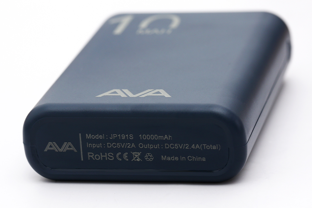 Pin sạc dự phòng Polymer 10.000 mAh AVA PJ JP191S - 12