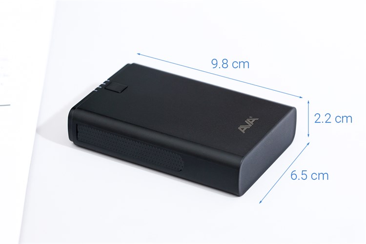 Pin sạc dự phòng 7500 mAh 10.5W AVA DS630 Màu Đen