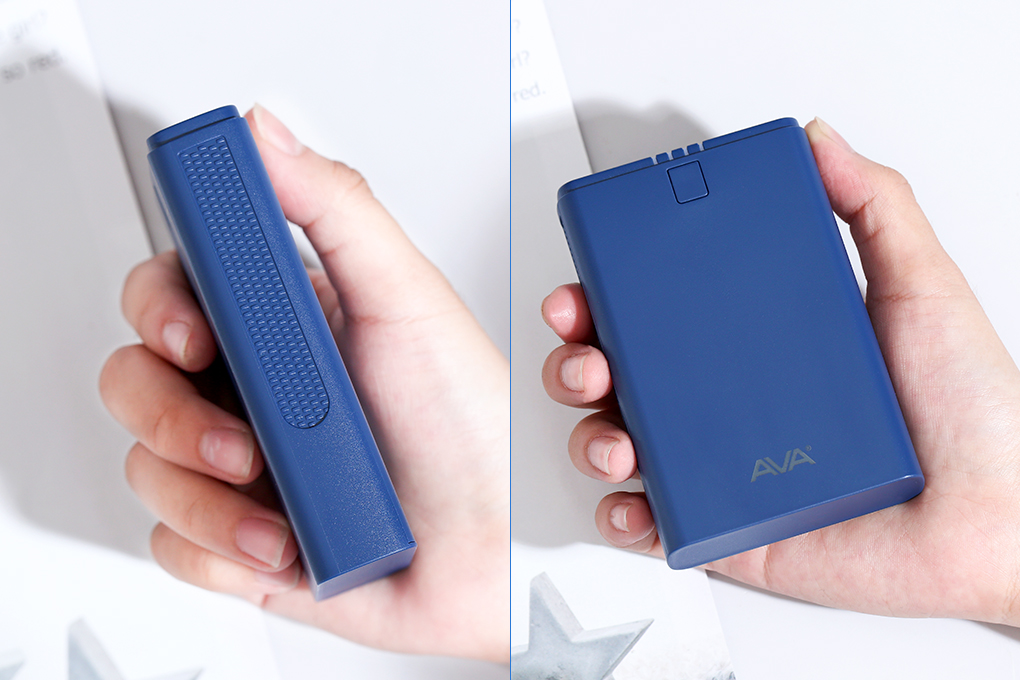 Pin sạc dự phòng 7500 mAh 10.5W AVA DS630 Màu Xanh Navy