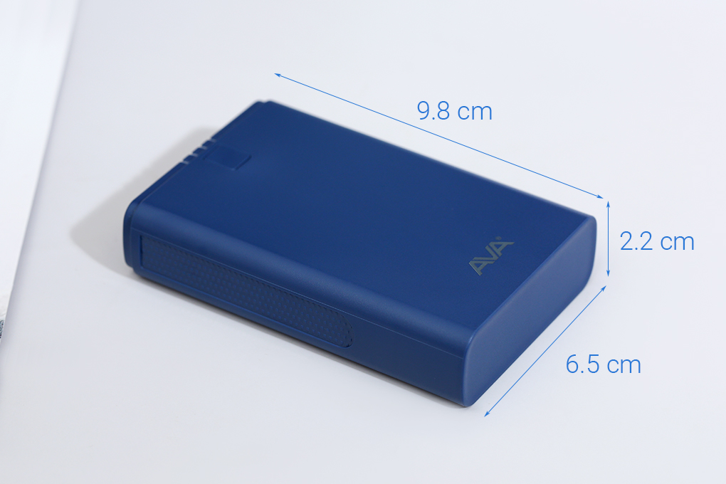 Pin sạc dự phòng 7500 mAh 10.5W AVA DS630 Màu Xanh Navy