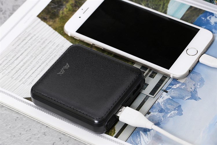 Pin sạc dự phòng 7500 mAh 10W AVA DS004 Màu Đen