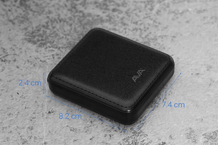 Pin sạc dự phòng 7500 mAh 10W AVA DS004 Màu Đen