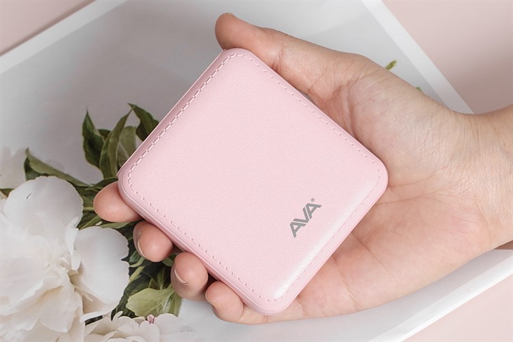 Pin sạc dự phòng 7500 mAh 10W AVA DS004 Màu Hồng