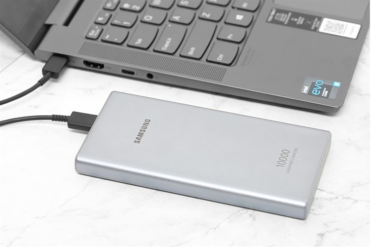 Pin sạc dự phòng Polymer 10.000 mAh Type C PD 25W Samsung EB-P3300 Màu Xám