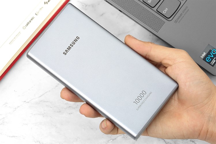 Pin sạc dự phòng Polymer 10.000 mAh Type C PD 25W Samsung EB-P3300 Màu Xám