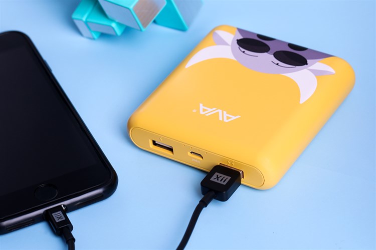 Pin sạc dự phòng 10.000 mAh AVA LA Y65 Màu Vàng