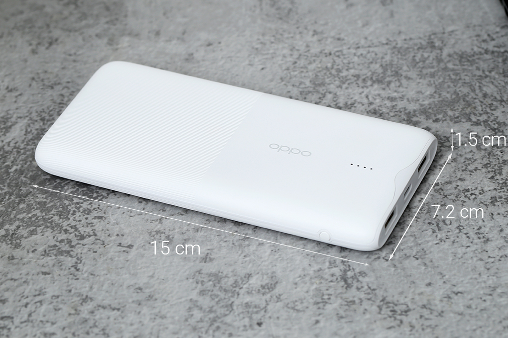 Pin sạc dự phòng Polymer 10.000 mAh Type C PD QC3.0 18W OPPO PBT02 - 19
