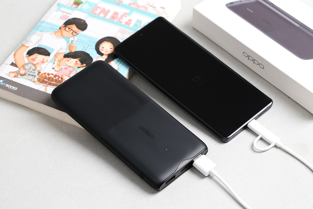 Pin sạc dự phòng Polymer 10.000 mAh Type C PD QC3.0 18W OPPO PBT02 - 2
