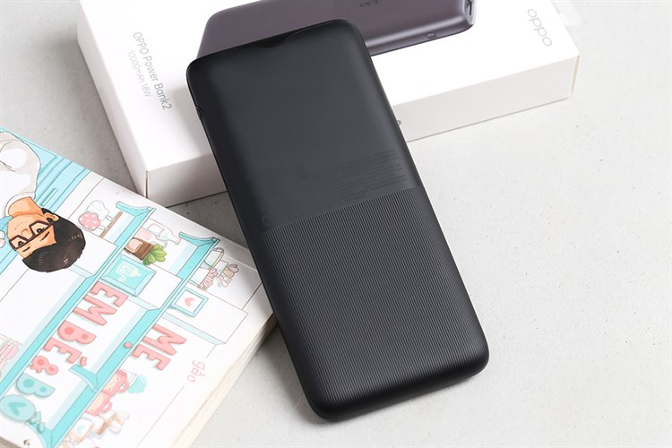 Pin sạc dự phòng Polymer 10.000 mAh Type C PD QC3.0 18W OPPO PBT02 Màu Đen