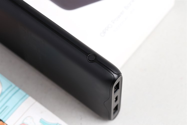 Pin sạc dự phòng Polymer 10.000 mAh Type C PD QC3.0 18W OPPO PBT02 Màu Đen