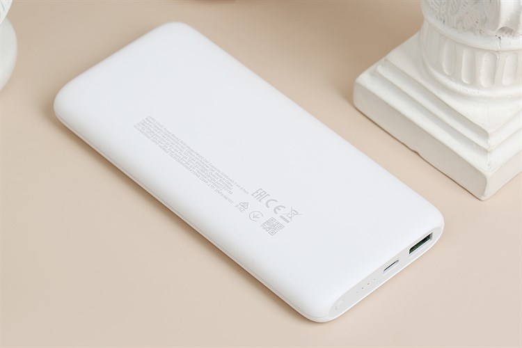 Pin sạc dự phòng Polymer 10.000 mAh Type C PD QC3.0 VOOC 30W OPPO PBV02 Màu Trắng