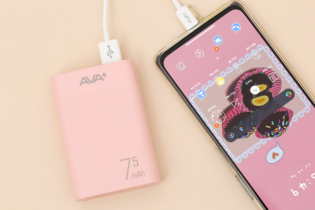 Pin sạc dự phòng 7500 mAh 10W AVA+ LJ JP199 - 2