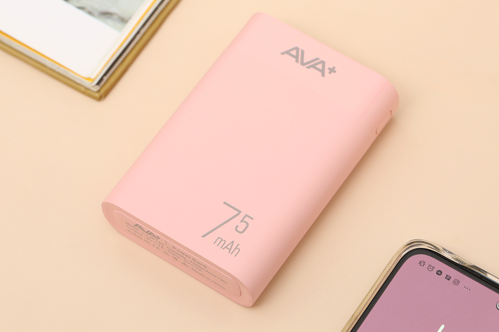 Pin sạc dự phòng 7500 mAh 10W AVA+ LJ JP199 - 5